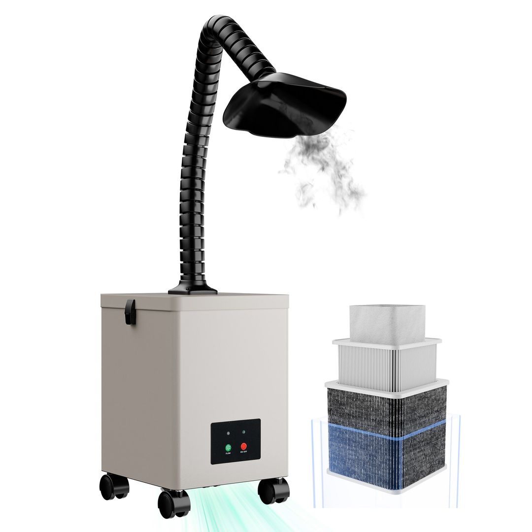 OMTech Fume Extractor / Air Purifier for Laser Engravers - 80W 3-Stage (Fiber) (LSP-0180-U1) product photo 8 of 12