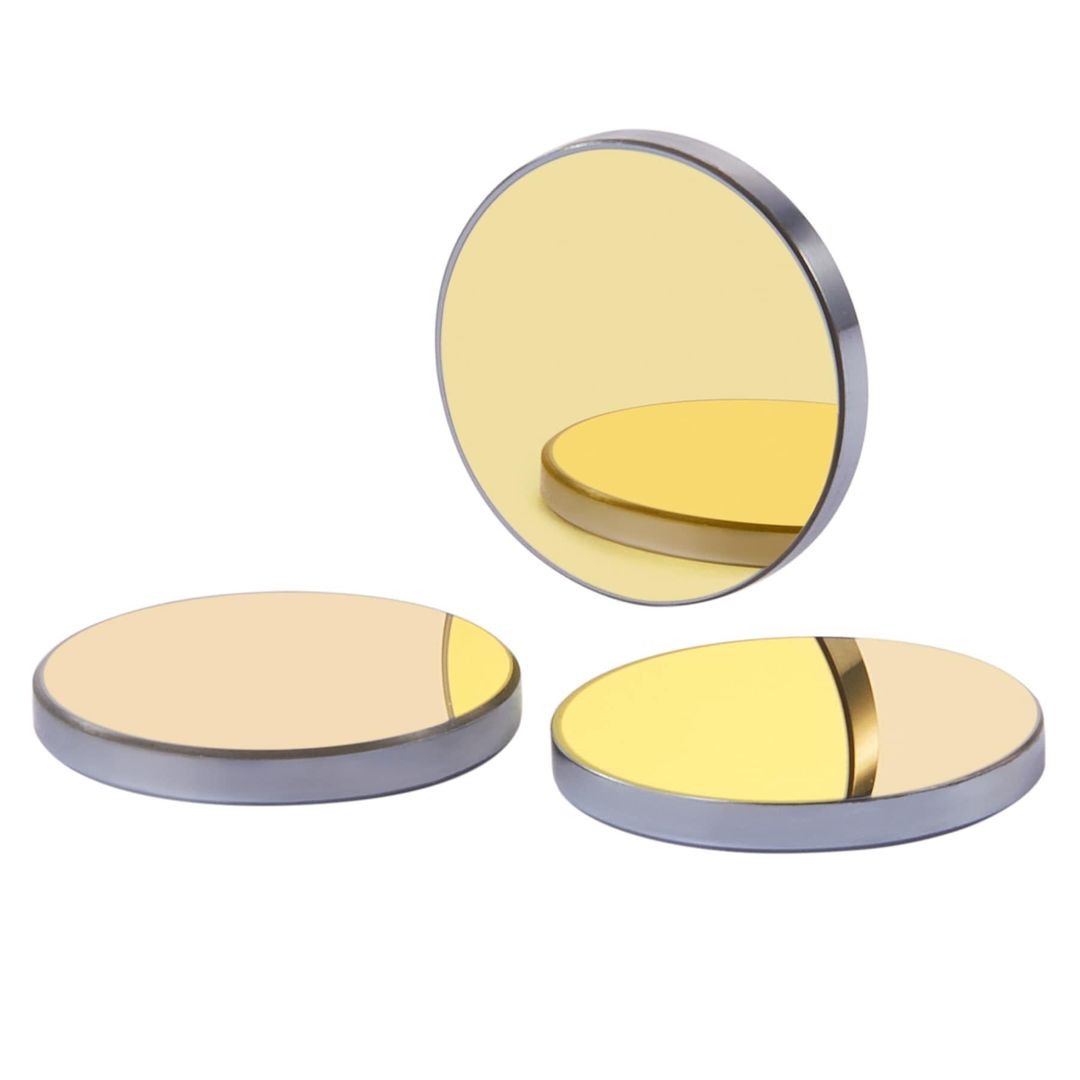OMTech Gold-Coated Silicon Laser Engraving Mirror Set (Exclude the K45+, Polar +, Polar Lite) - 20mm (LEL-M320-SI) product photo 1 of 4