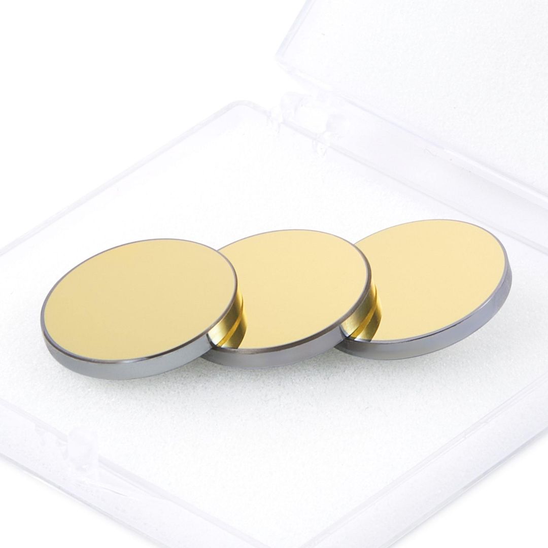 OMTech Gold-Coated Silicon Laser Engraving Mirror Set (Exclude the K45+, Polar +, Polar Lite) - 20mm (LEL-M320-SI) product photo 2 of 4