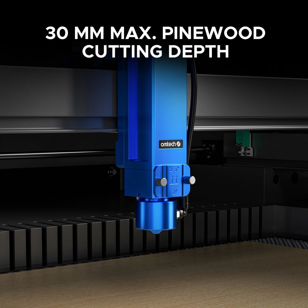 OMTech Pro 2440 CO2 Laser Engraving and Cutting Machine with Autofocus - 100W (USB-2440-U3) product photo 6 of 6