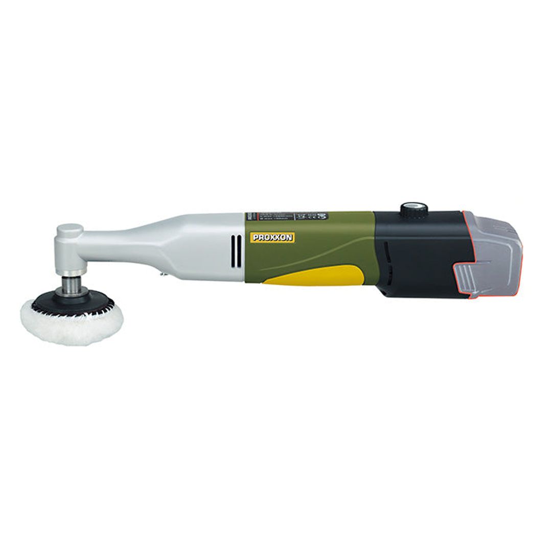 Proxxon 29822 WP/A cordless angle polisher, bare tool without battery or charger
