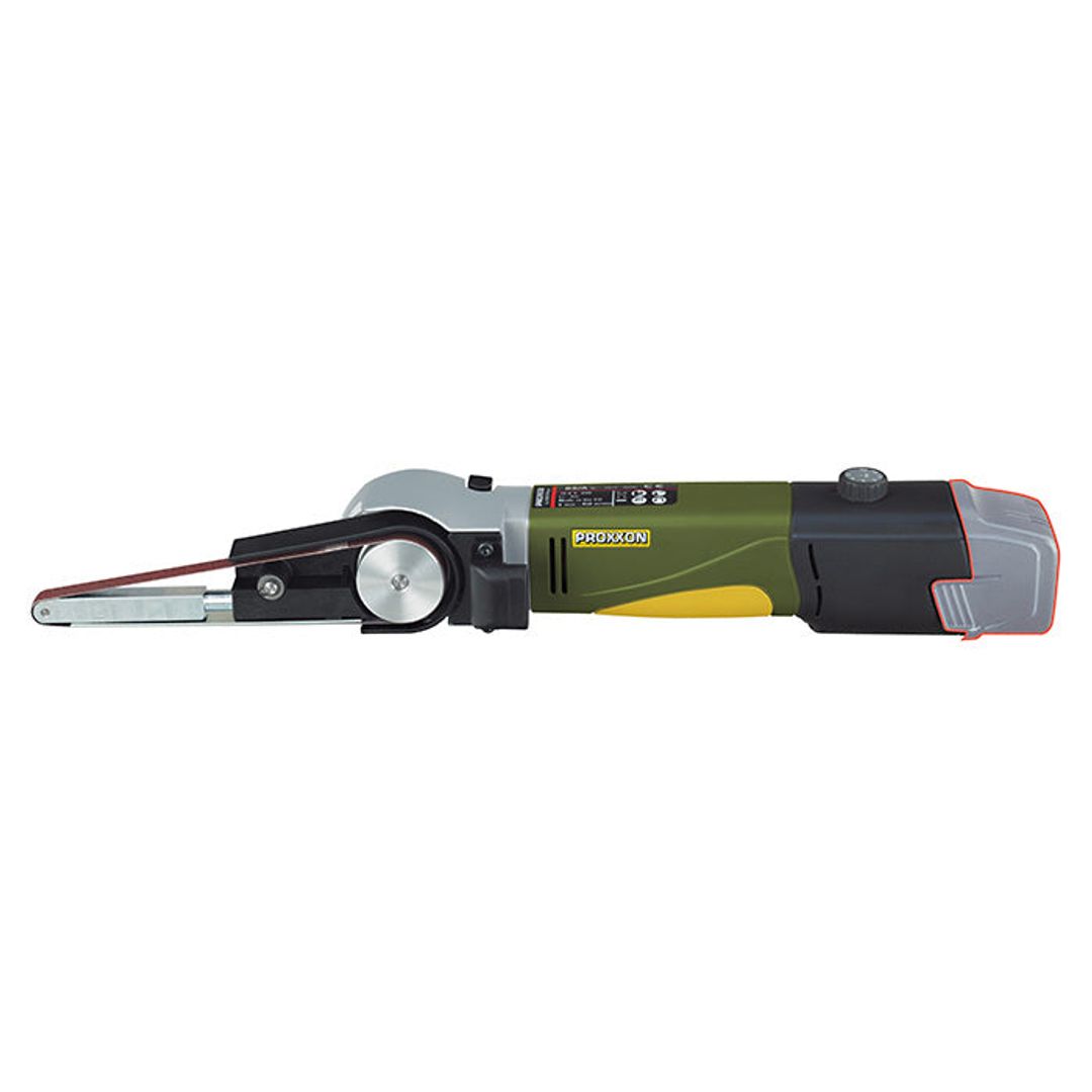 Proxxon 29812 BS/A cordless belt sander, bare tool without battery or charger