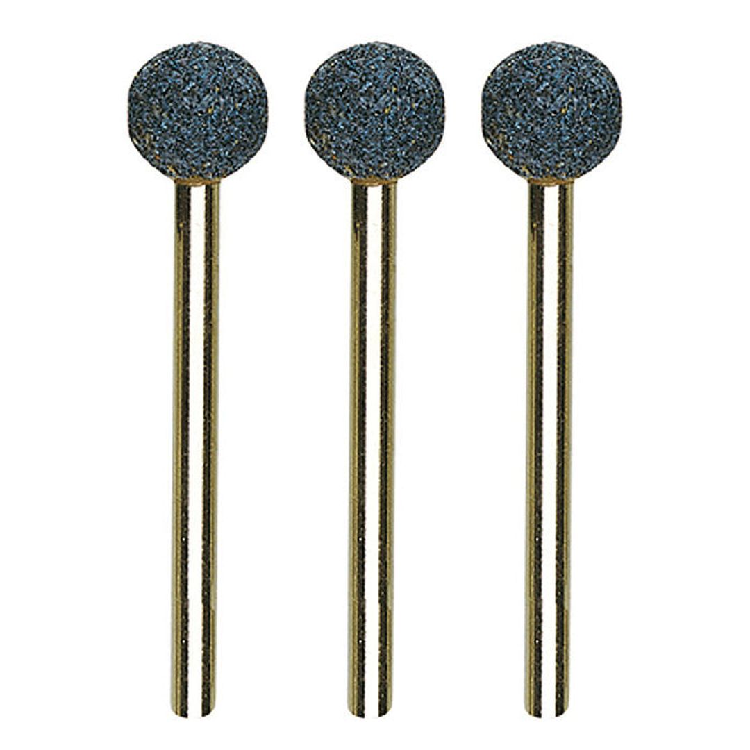 Proxxon 28782 corundum grinding bits, ball shape, pack of 3 for rotary tool grinding
