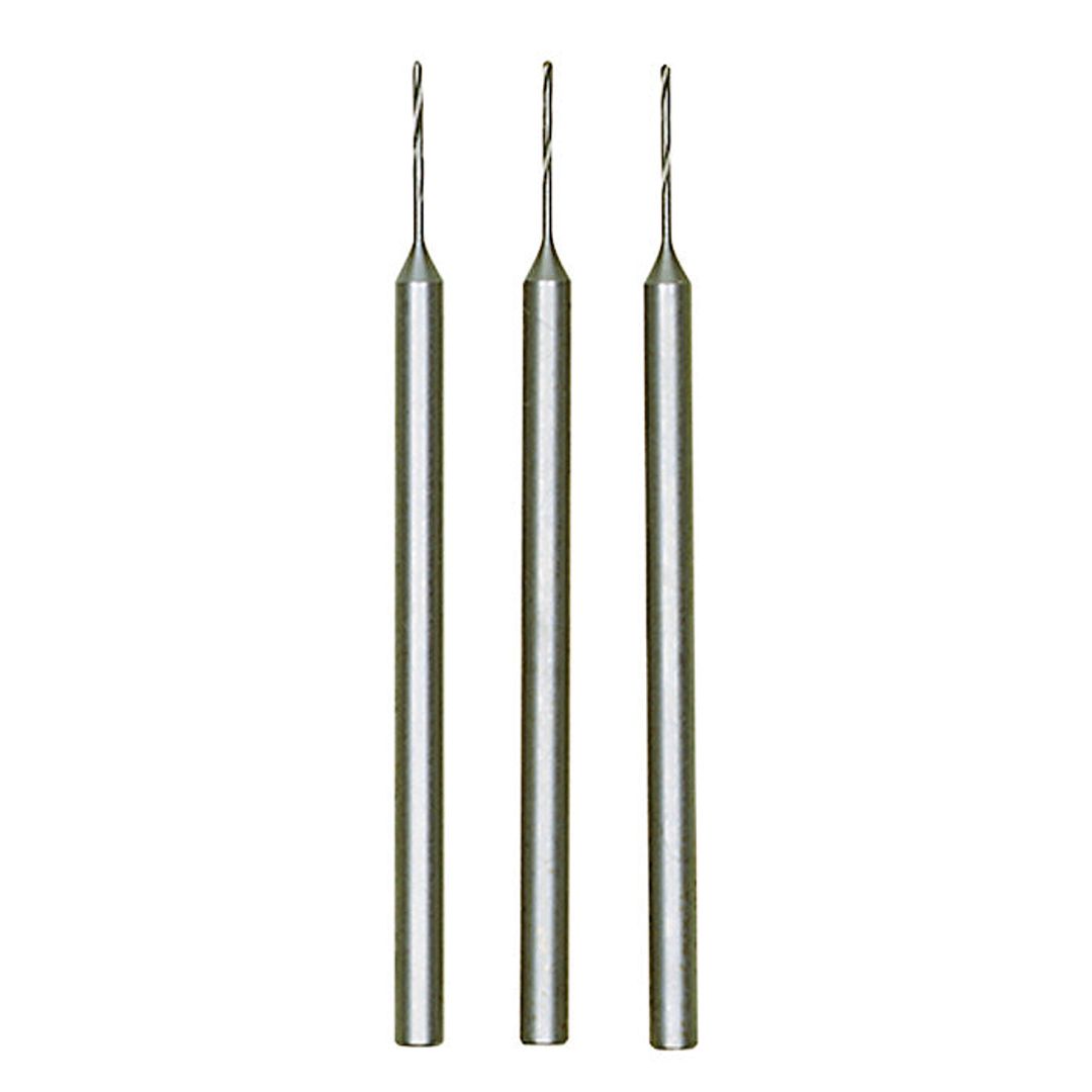 Proxxon 28864 tungsten vanadium micro twist drills, 1/64 inch (0.5mm), pack of 3