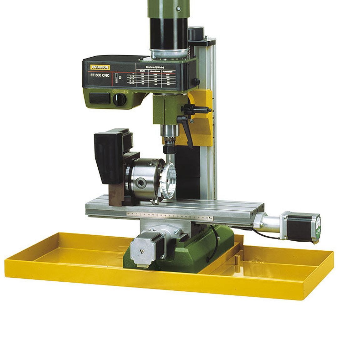 Proxxon 24322 splash guard and chip collecting tray for the FF 230 micro mill