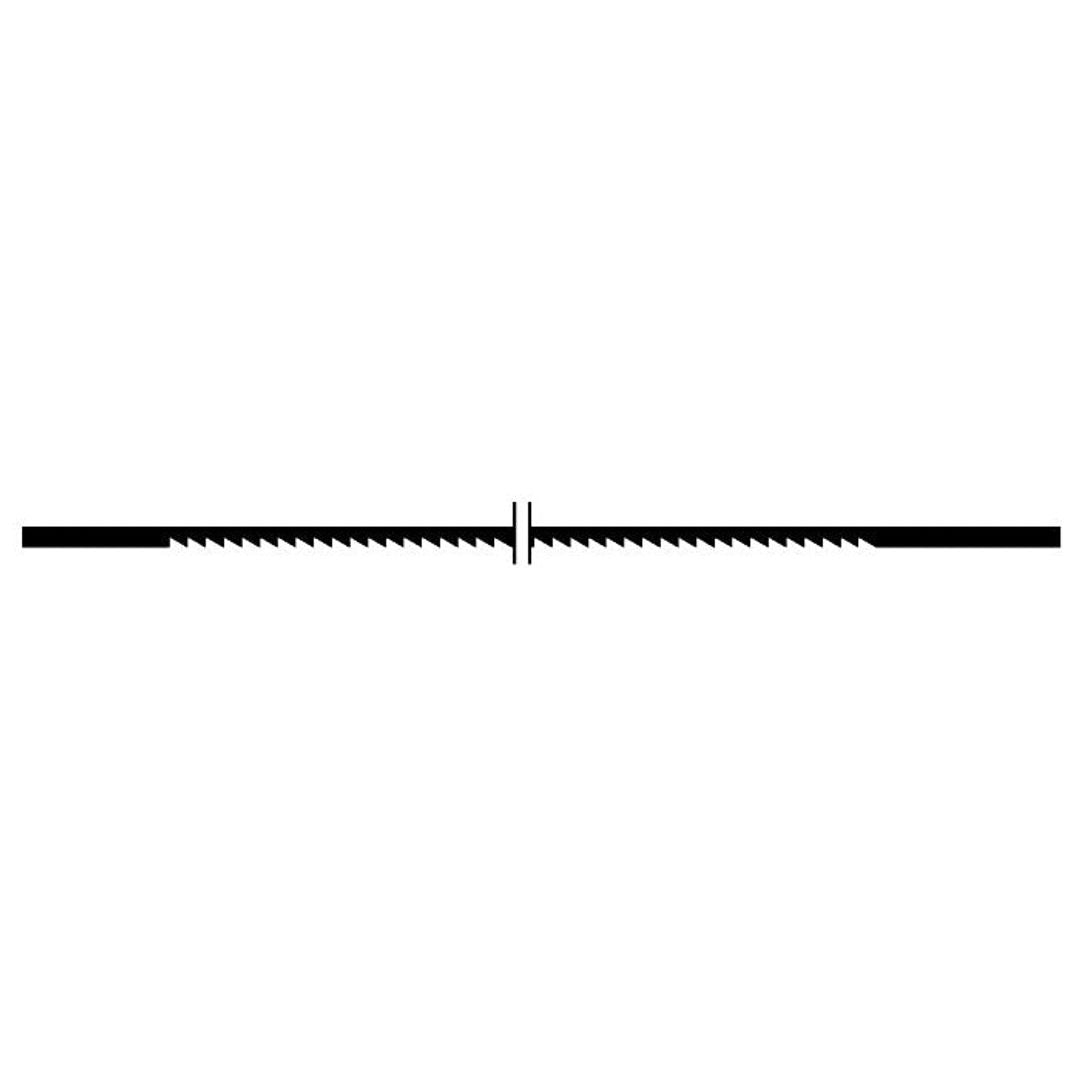 Proxxon 28116 Super-cut scroll saw blades for wood, No. 9, 14 TPI, pack of 12