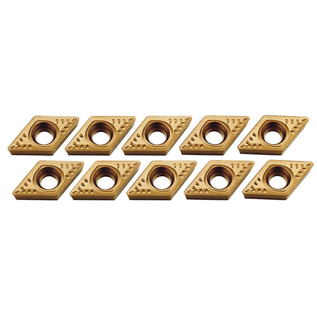 Proxxon tungsten carbide disposable cutting tips, SKU 24557, replacement inserts for lathe cutting tools.
