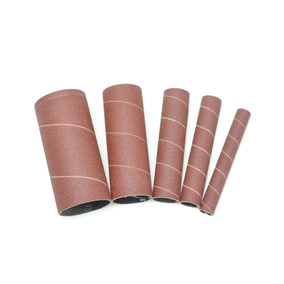 RIKON 50-45302 spindle sanding sleeves 2" pack of 3, 1 each of 60,100, and 150 grit