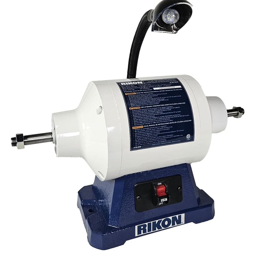 RIKON 80-808M 8" 1 HP bench grinder motor only slow 1750 RPM