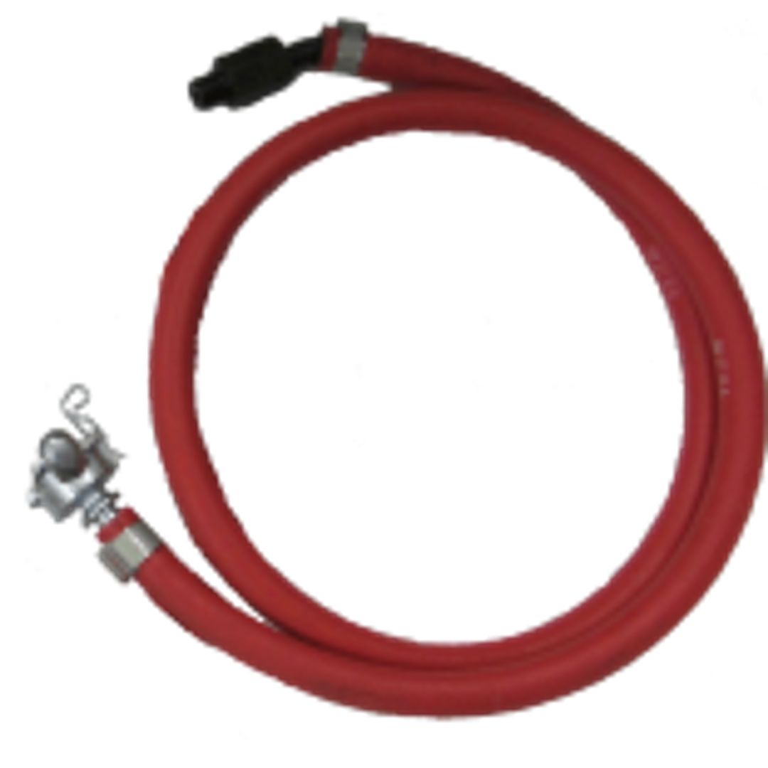 Tamco Hydraulic Whip Hose 6' X 1/2" Hose, CP X 3/8" Bent Swivel and related sizes — genuine Tamco Tools part, multiple sizes