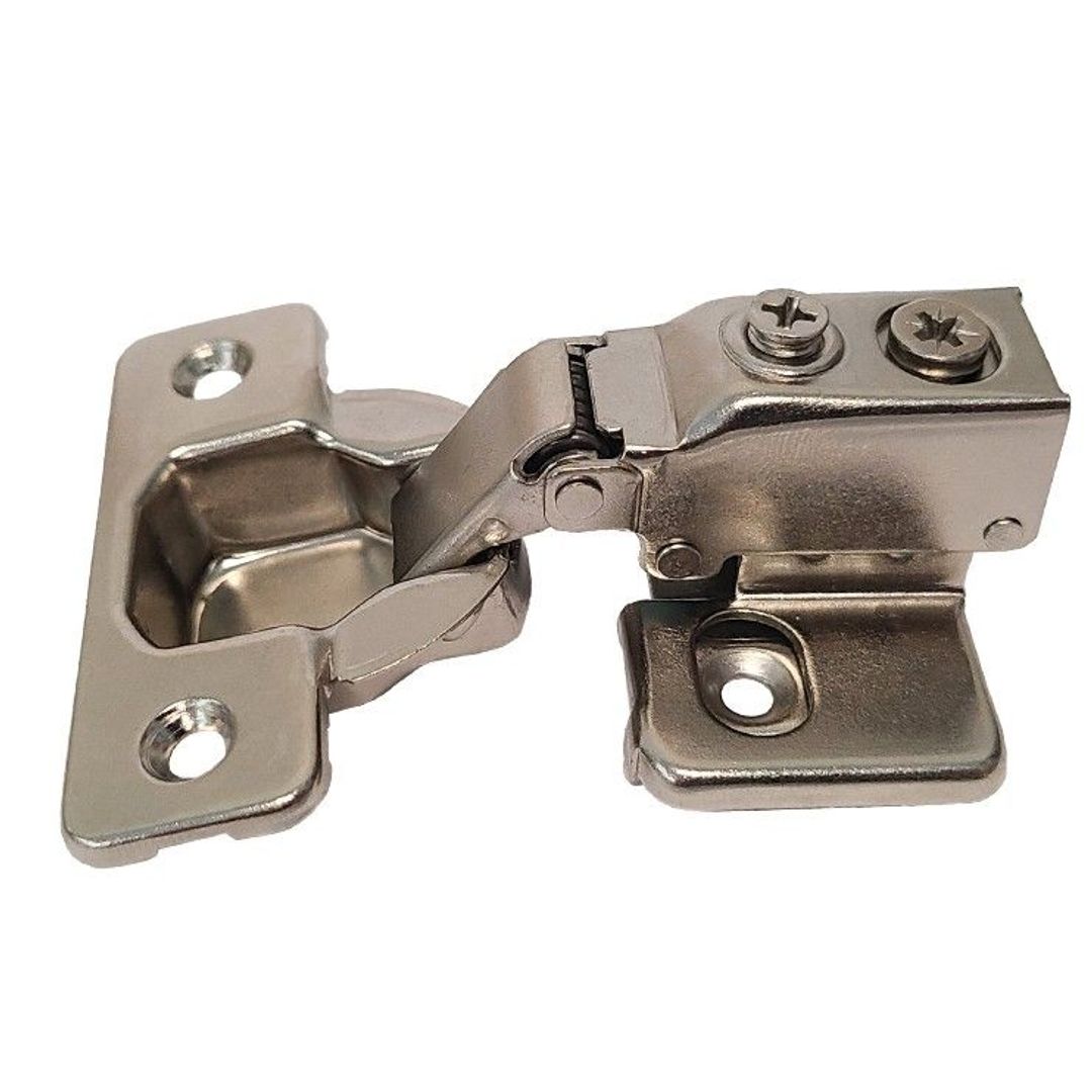 Tooltech TH292-D-SC soft-close 6-way 3-cam face frame hinge with dowels, 1-1/4 in overlay.