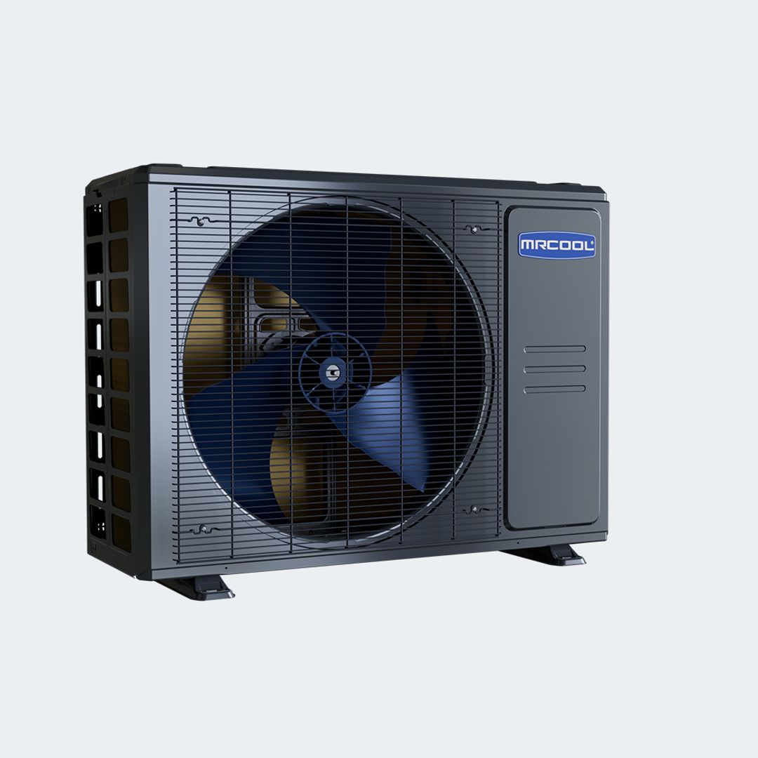 MRCOOL MRCOOL Universal Series R-454B Condenser UHP18024-O — side detail view