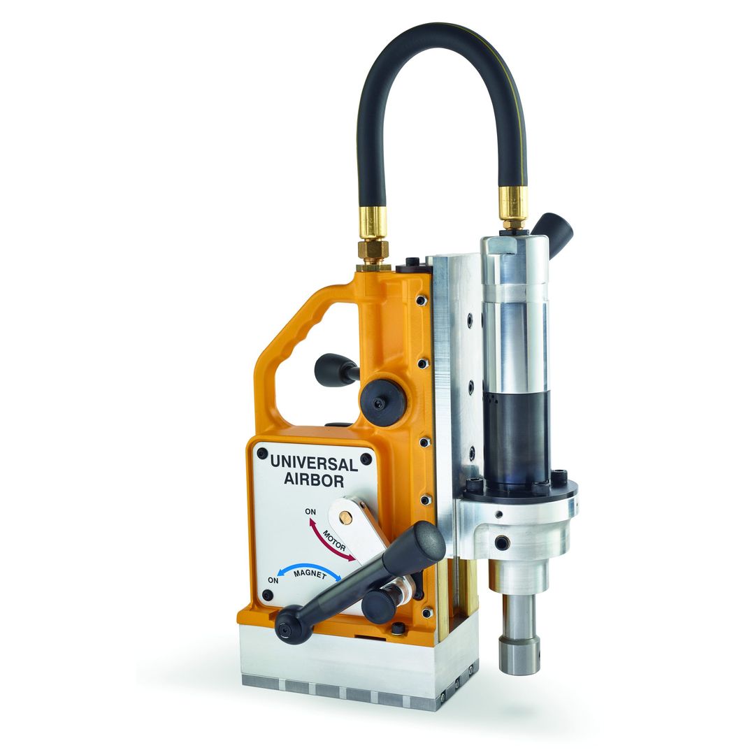 Unibor Universal Airbor, pneumatic universal airbor magnetic drill
