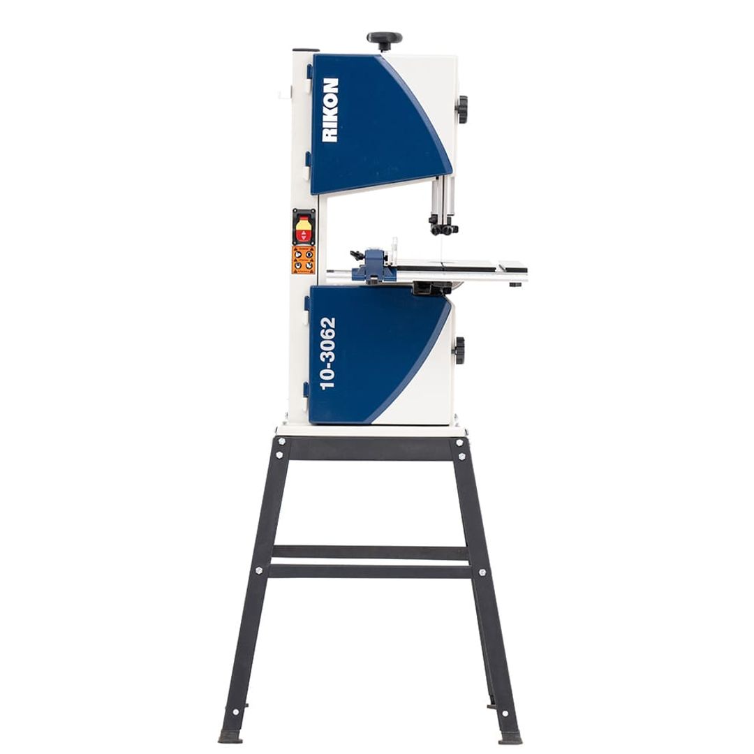 RIKON 10-3062S 10" two-speed band saw with stand and SP-coated table