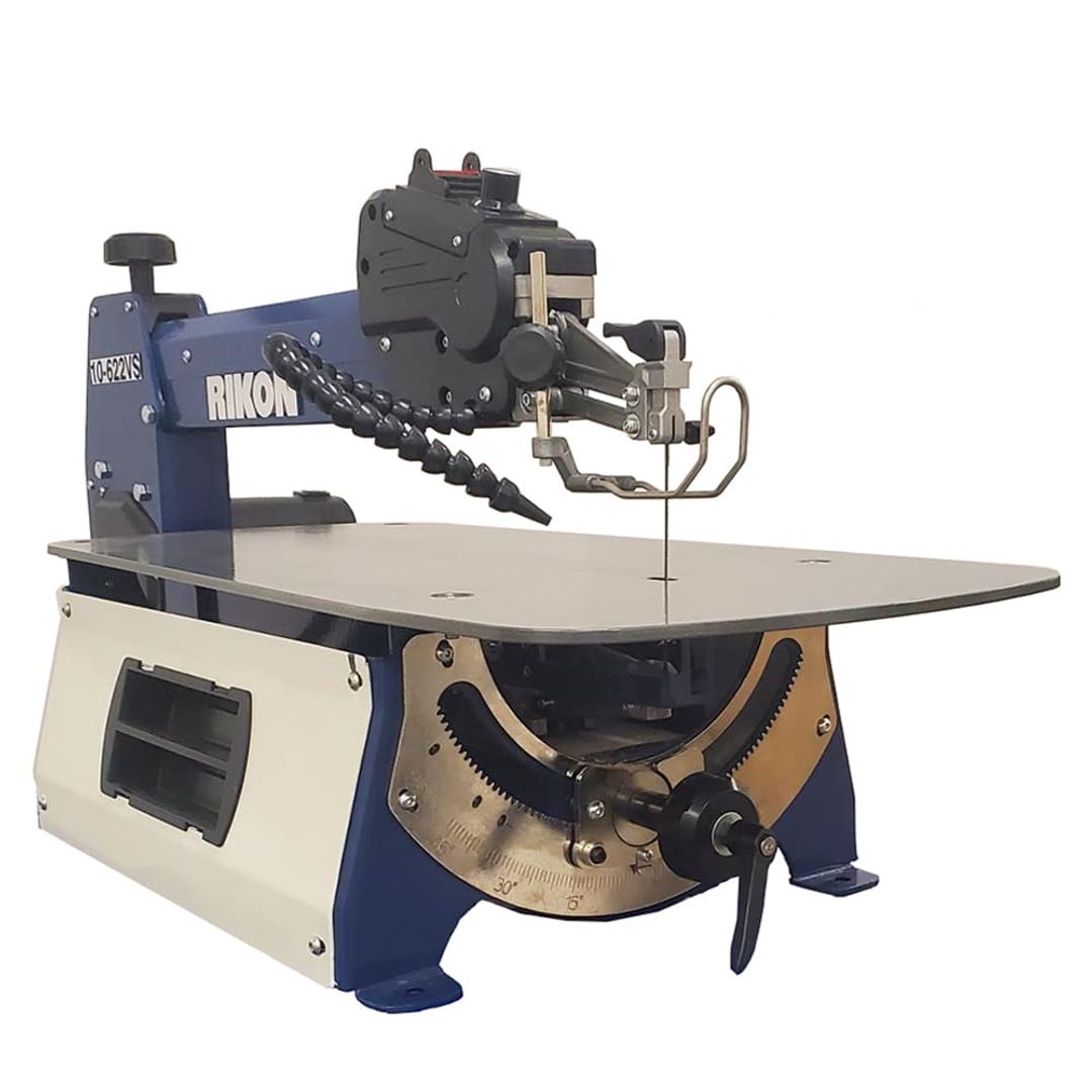 RIKON 10-622VS 22" variable-speed scroll saw for detailed cutting