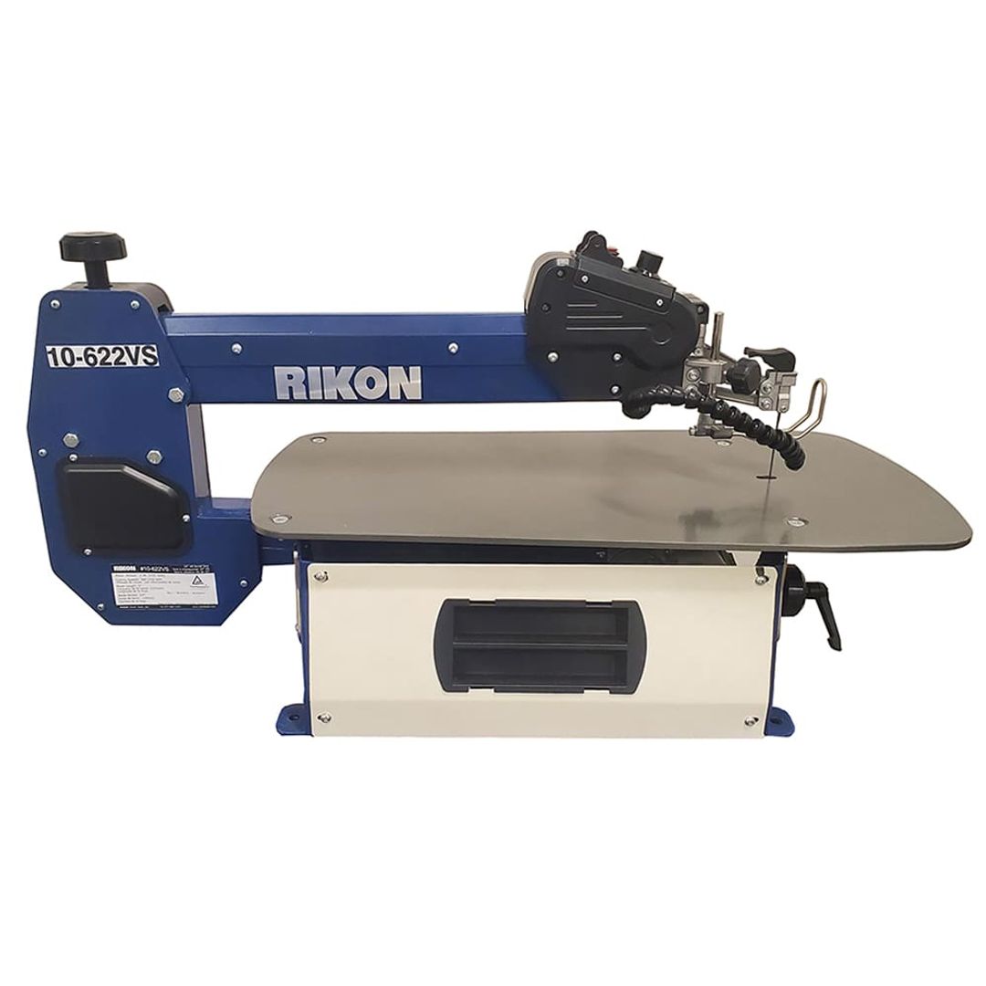 RIKON 10-622VS 22" variable-speed scroll saw for detailed cutting