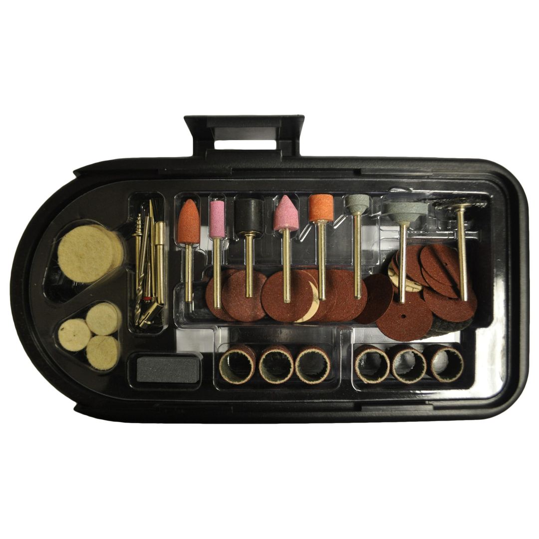 RIKON 10-9124 64-piece scroll saw blade accessory kit for the 10-600VS