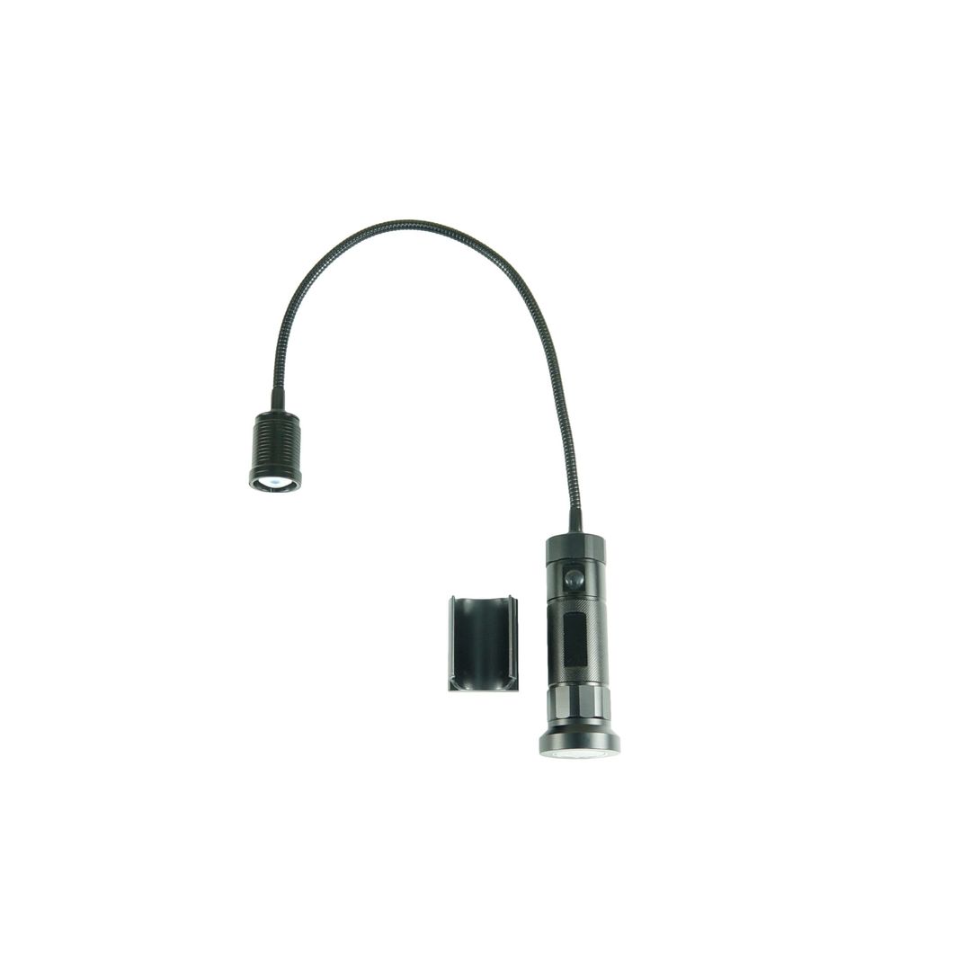 RIKON 12-202 500-lumen LED gooseneck work light with magnetic base