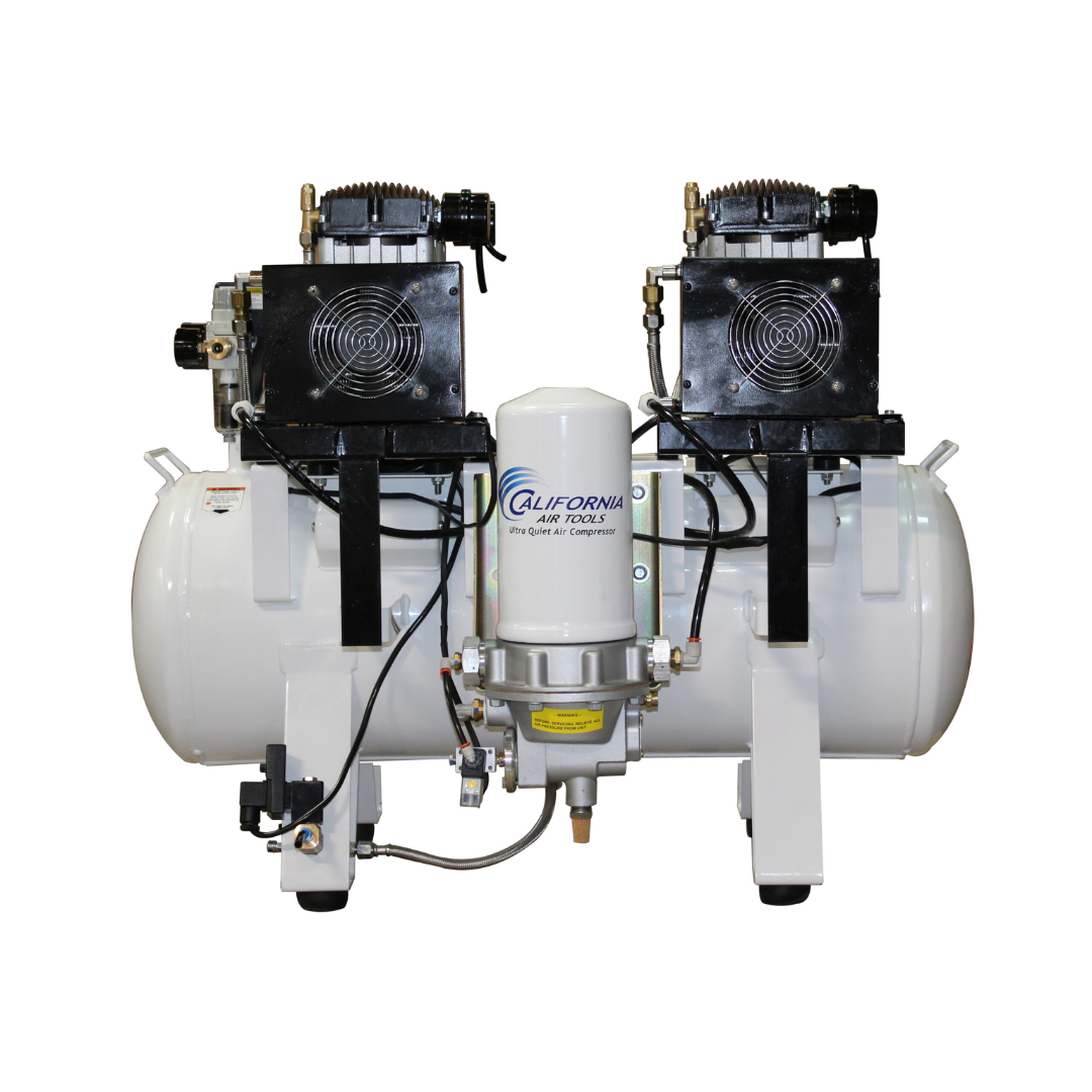 California Air Tools 20040DCADC Powerful 4.0 Hp Ultra Quiet, Ultra Dry & Oil-Free 20 Gallon Air Compressor with 98% Air Drying System and Automatic Drain Valve
