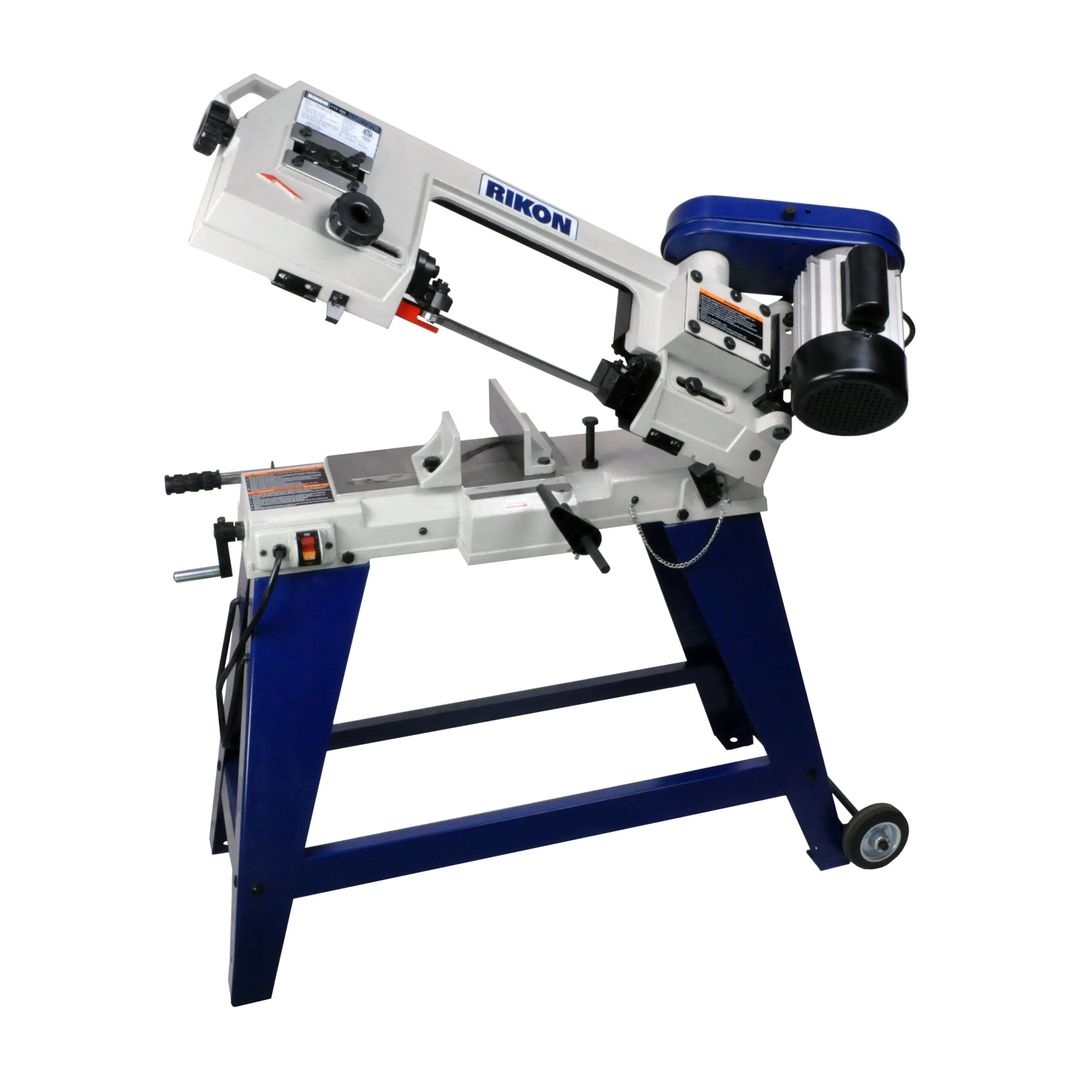 RIKON 15-400 4" x 6" horizontal metal-cutting band saw