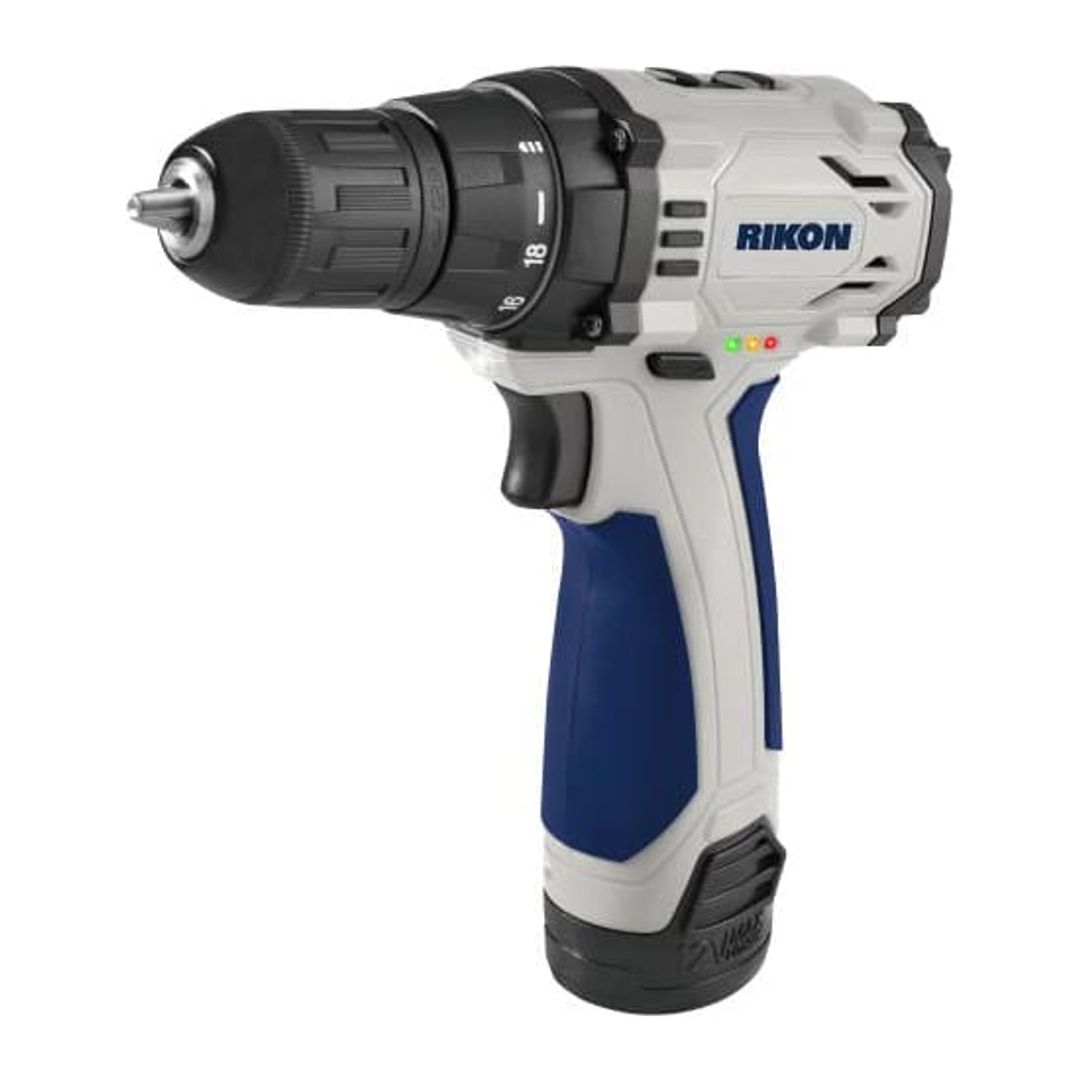 RIKON 31-122 12V lithium drill and impact driver combo kit