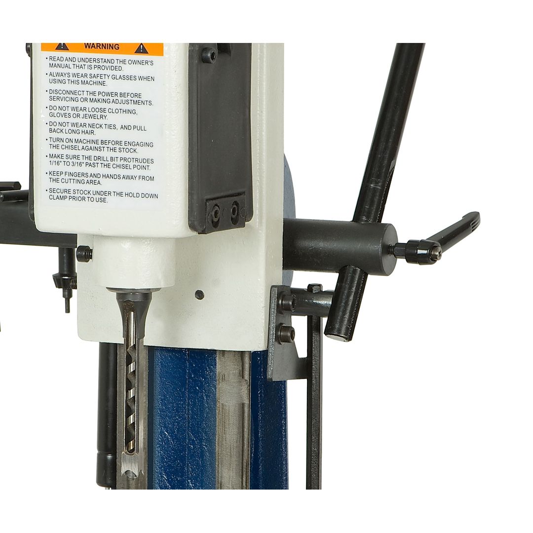 RIKON 34-260 benchtop mortiser, 1/2 HP motor with X/Y adjustable table