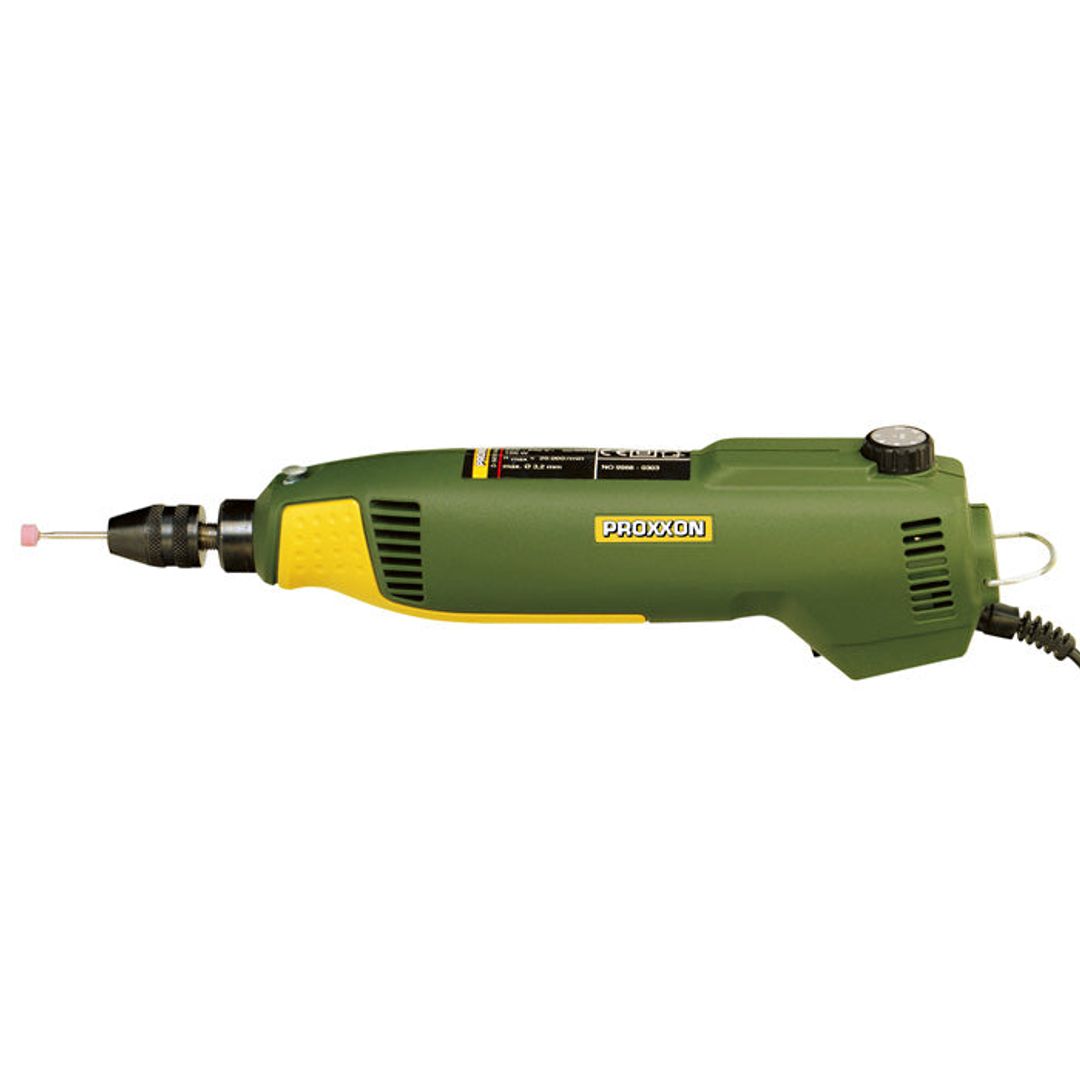 Proxxon FBS 115/E precision rotary tool front view