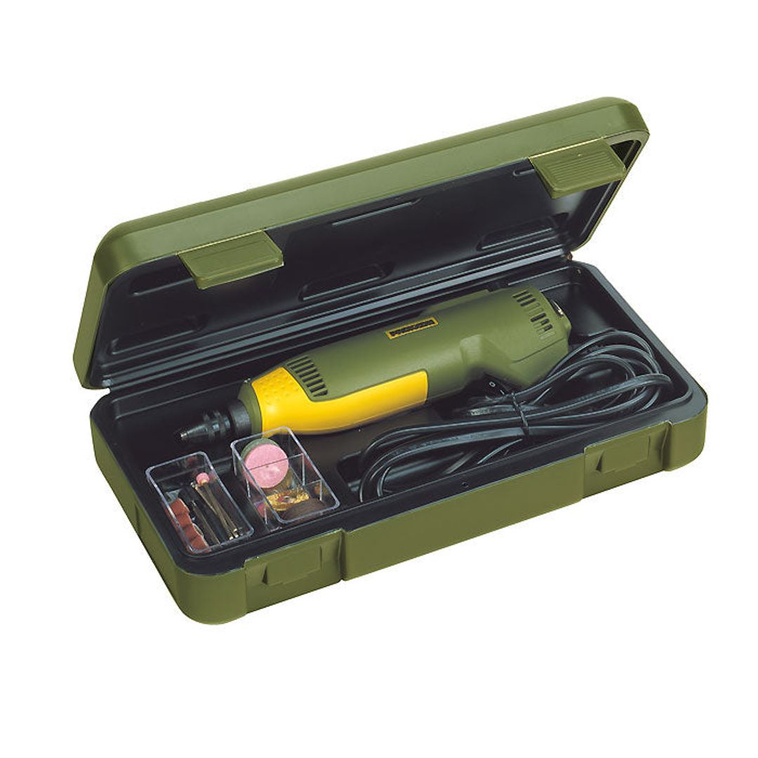 Proxxon FBS 115/E precision rotary tool with keyless chuck