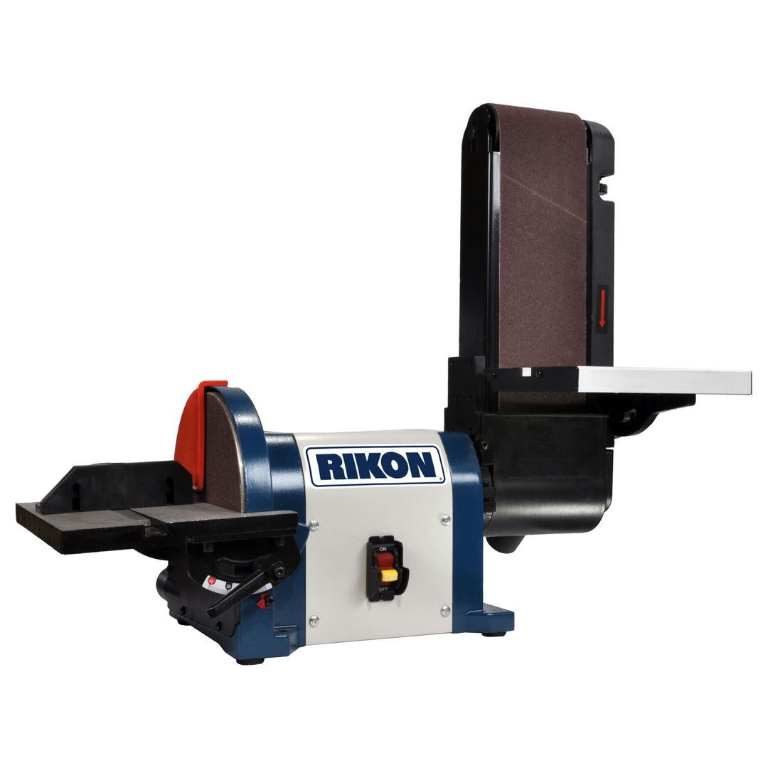 RIKON 50-114 combination 4" x 36" belt and 8" disc sander