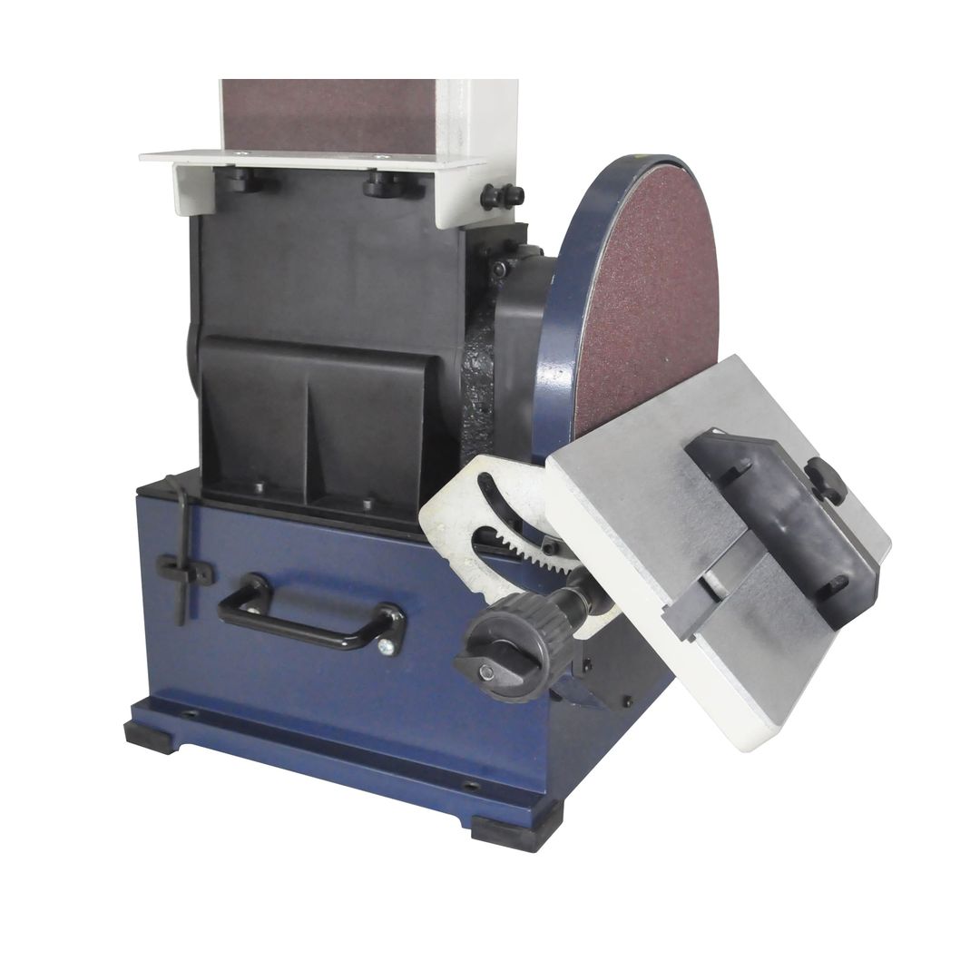 RIKON 50-122 combination 6" x 48" belt and 10" disc sander with stand
