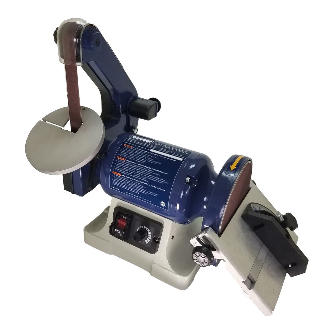 RIKON 50-161VS variable-speed 1" x 30" belt and 6" disc sander
