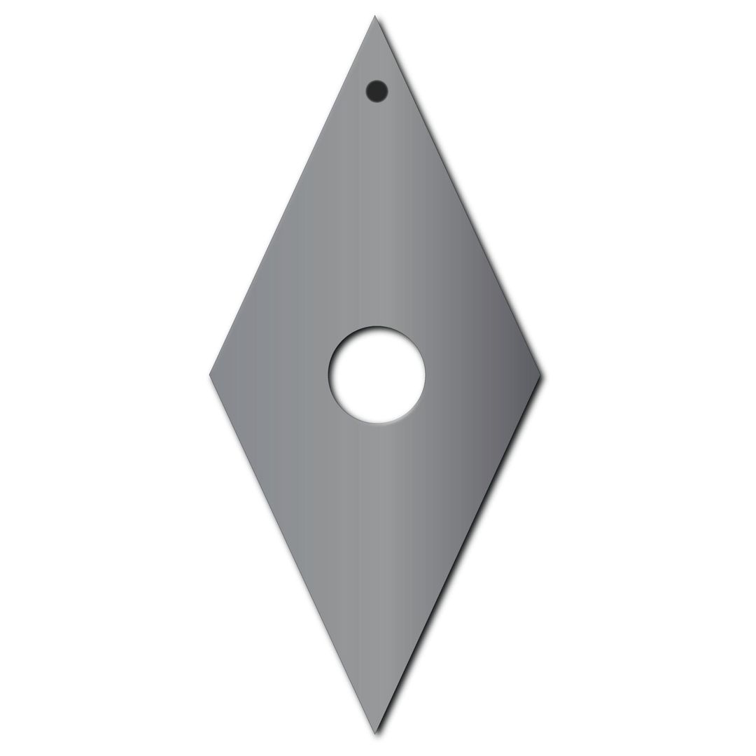 RIKON 70-8125 diamond carbide insert cutters, pack of 5, for 70-800 turning system