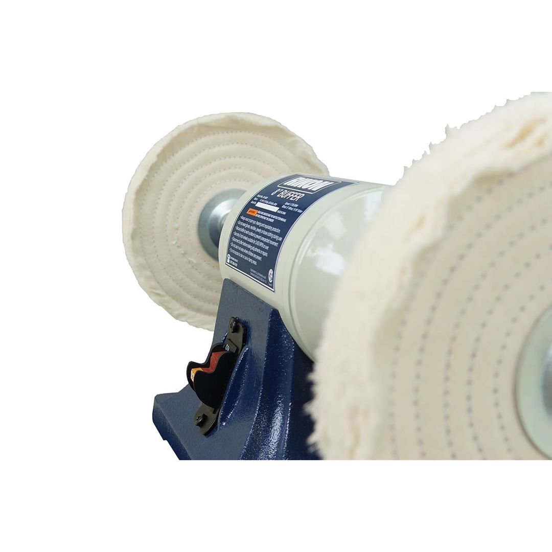 RIKON 81-608 8" long shaft low speed buffer