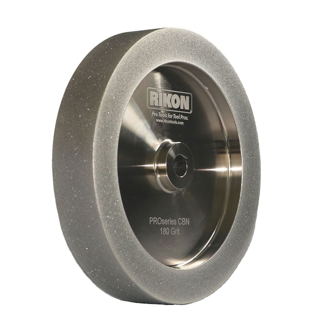 RIKON 82-7600 PROseries 8" square-edge CBN sharpening wheel, 600 grit
