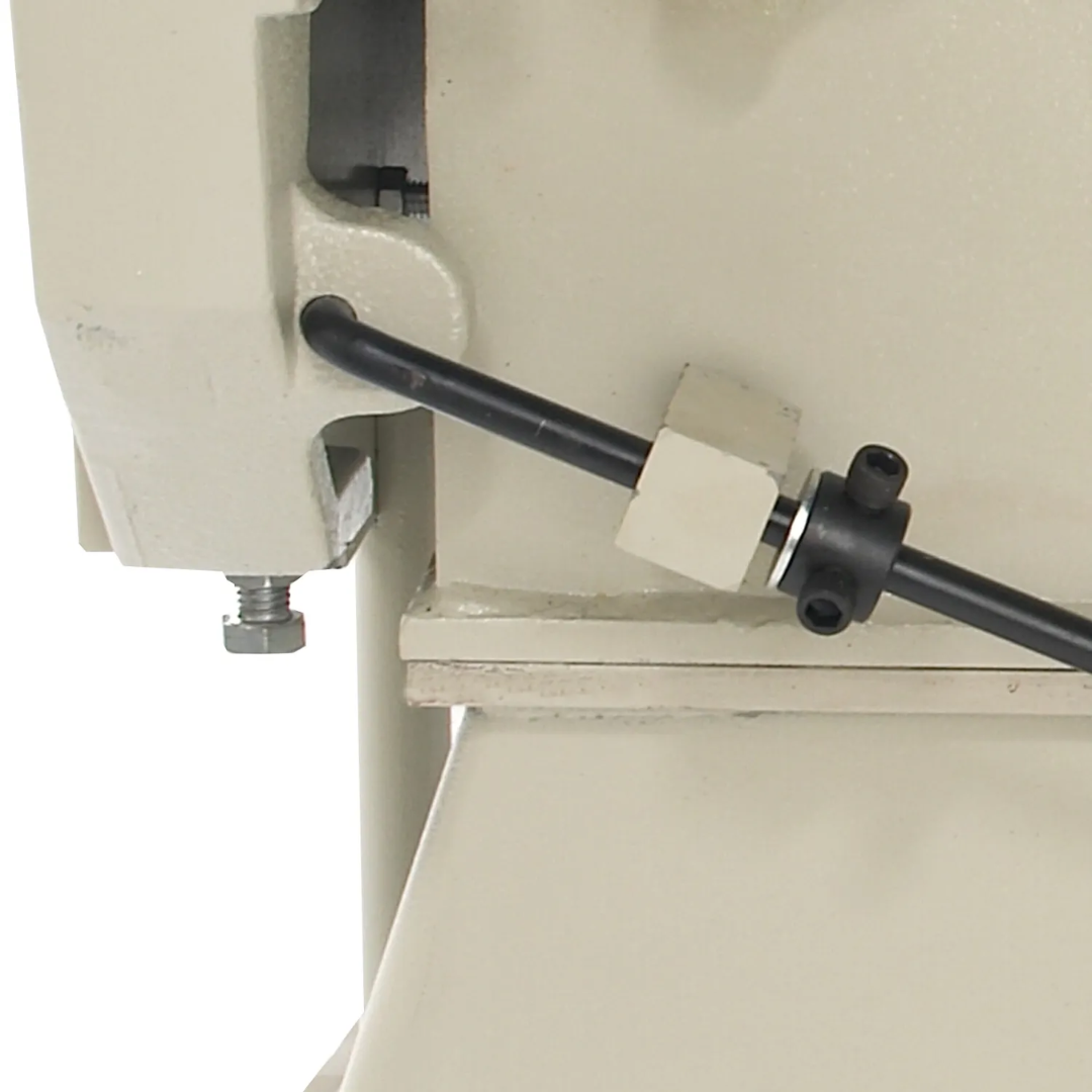 Baileigh 120-Inch Sheet Metal Hand Brake, 14G Mild Steel (HB-12014) 1004638 precision adjustment mechanism for fine-tuning bending performance and repeatable results.