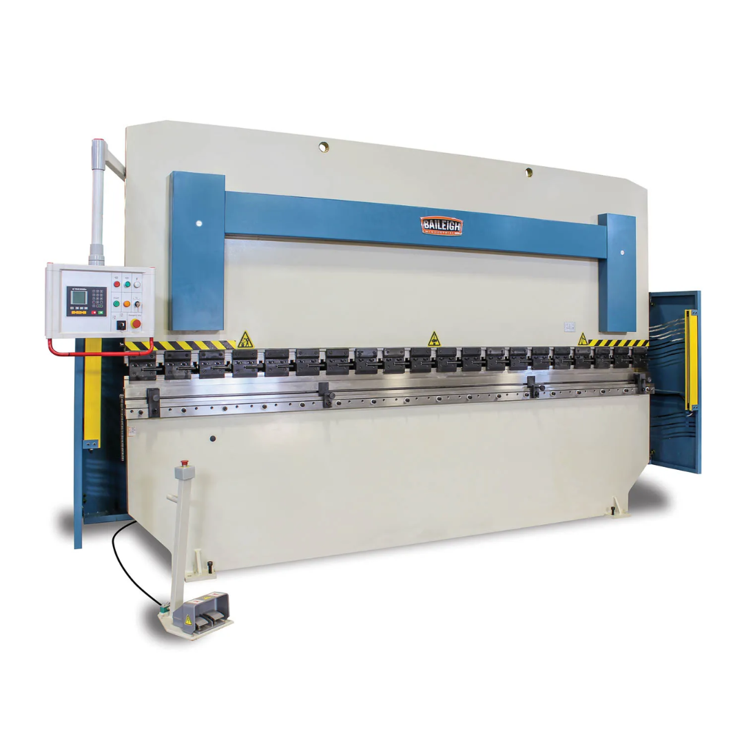 Baileigh 179-Ton Hydraulic Press Brake BP-17913CNC 1000789 heavy-duty CNC hydraulic press brake with 13-foot bed length, industrial steel frame, and precision sheet metal forming capabilities.