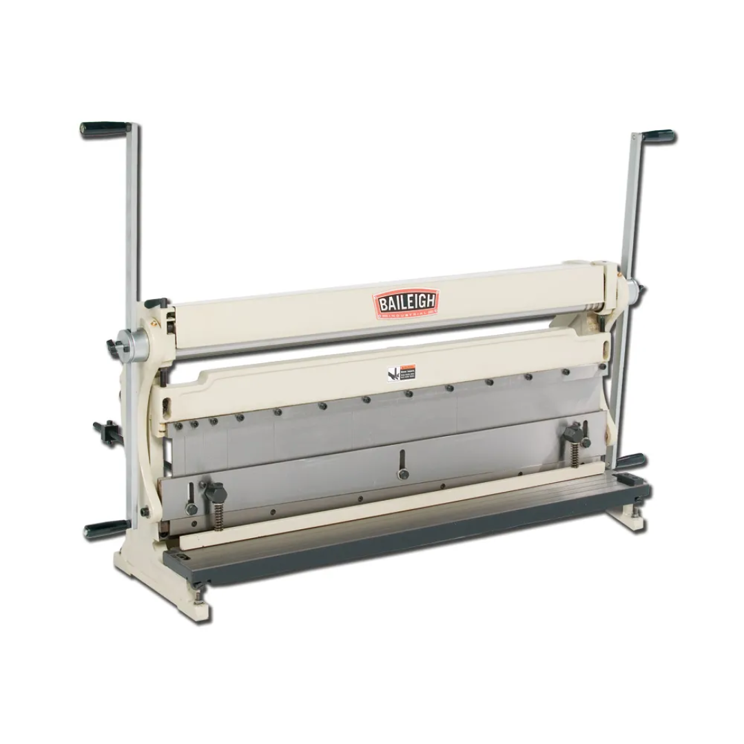 Baileigh 3-in-1 Shear Brake Roll Machine SBR-4020 1006968 multi-function sheet metal machine combining shearing, bending, and rolling capabilities in a compact industrial design.