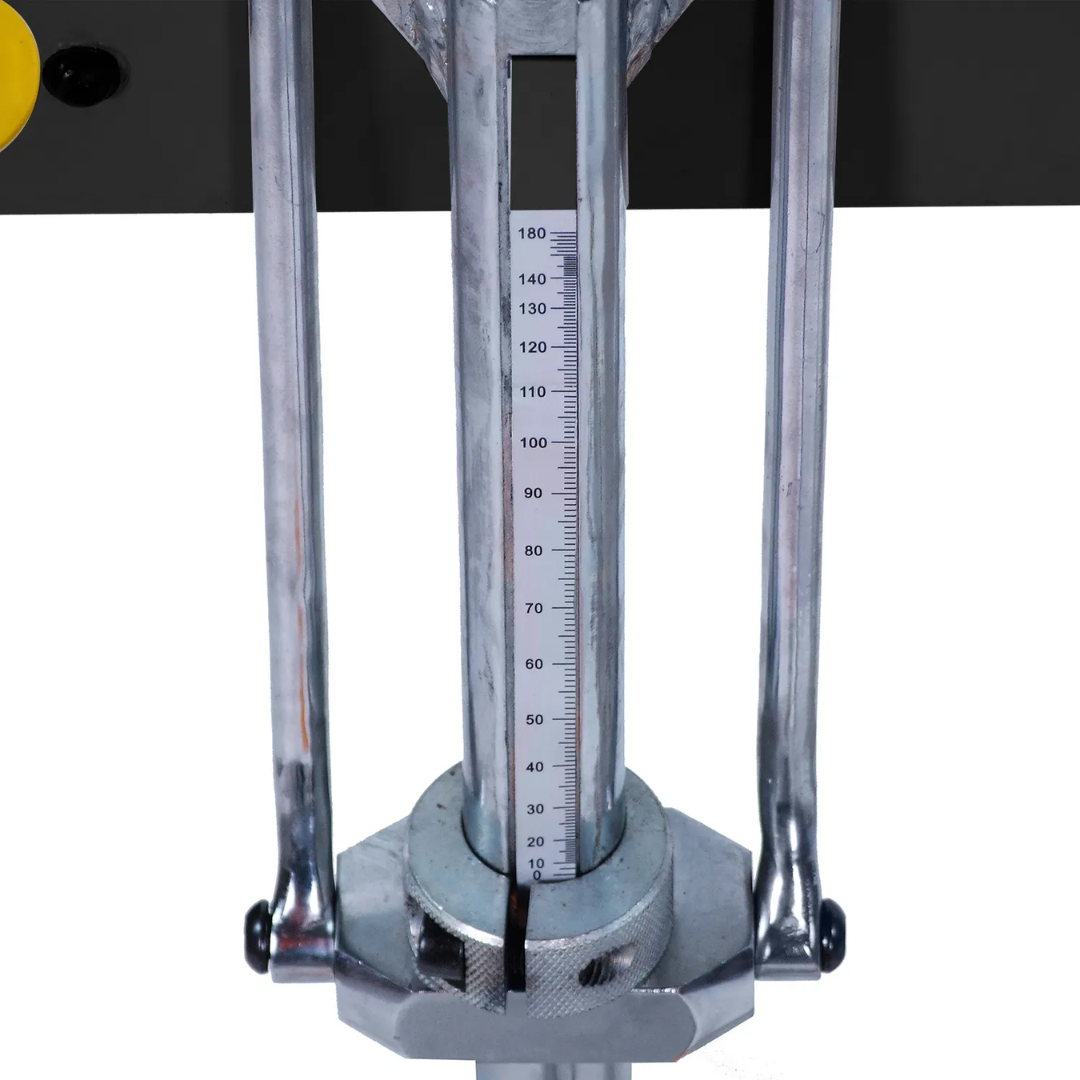 Baileigh 48-Inch Magnetic Sheet Metal Brake (BB-4816M-V2) 1231889 heavy-duty support column and bending beam assembly providing accurate and repeatable sheet metal bending performance.