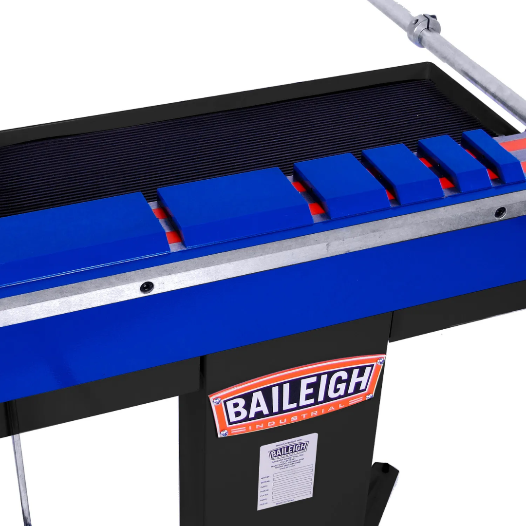 Baileigh 48-Inch Magnetic Sheet Metal Brake (BB-4816M-V2) 1231889 precision bending beam designed to produce accurate bends across the full 48-inch working width.
