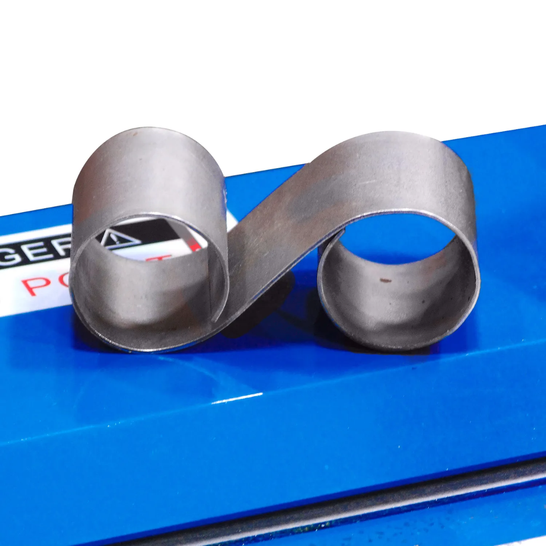 Baileigh 48-Inch Magnetic Sheet Metal Brake (BB-4816M-V2) 1231889 removable magnetic clamping bars allowing fabrication of boxes, pans, channels, and complex sheet metal shapes.