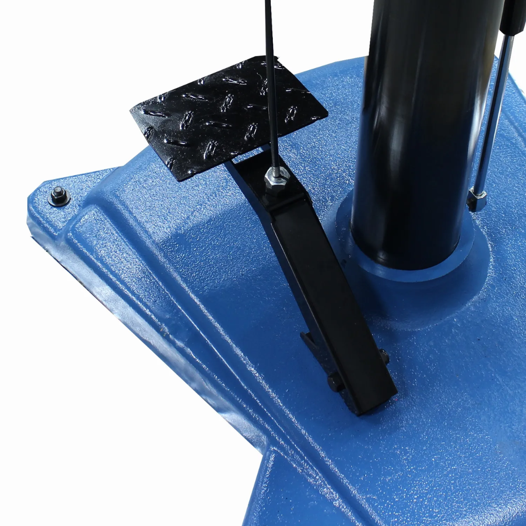 Baileigh Heavy Duty Disc Grinder - (DG-500HD) 1019164 side-angle view displaying motor assembly, grinding disc system, and industrial-grade components built for demanding metalworking environments.