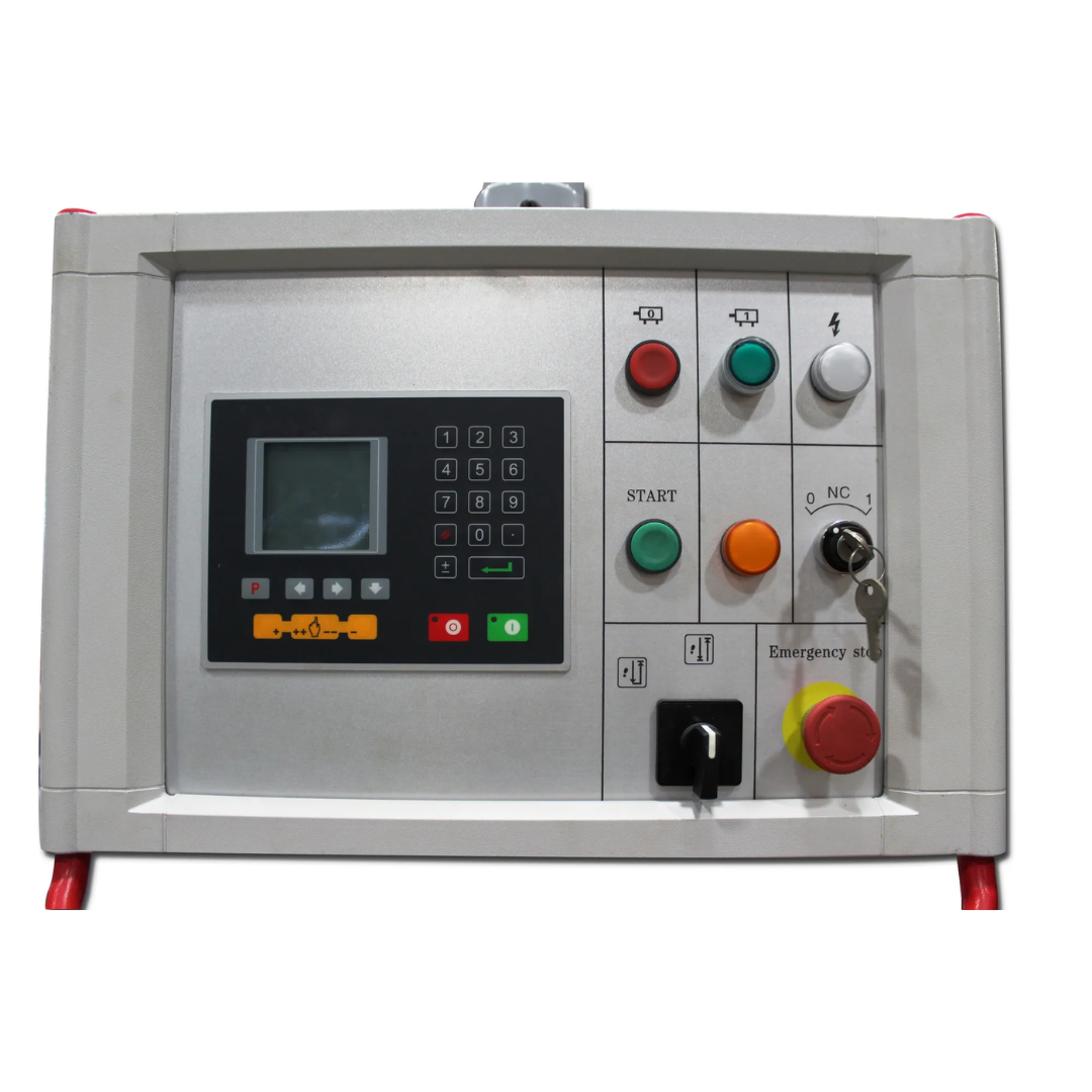 Baileigh Hydraulic Brake Press BP-5078CNC 1010285 CNC control panel with digital display, programmable controls, and operator interface for advanced press brake functionality.