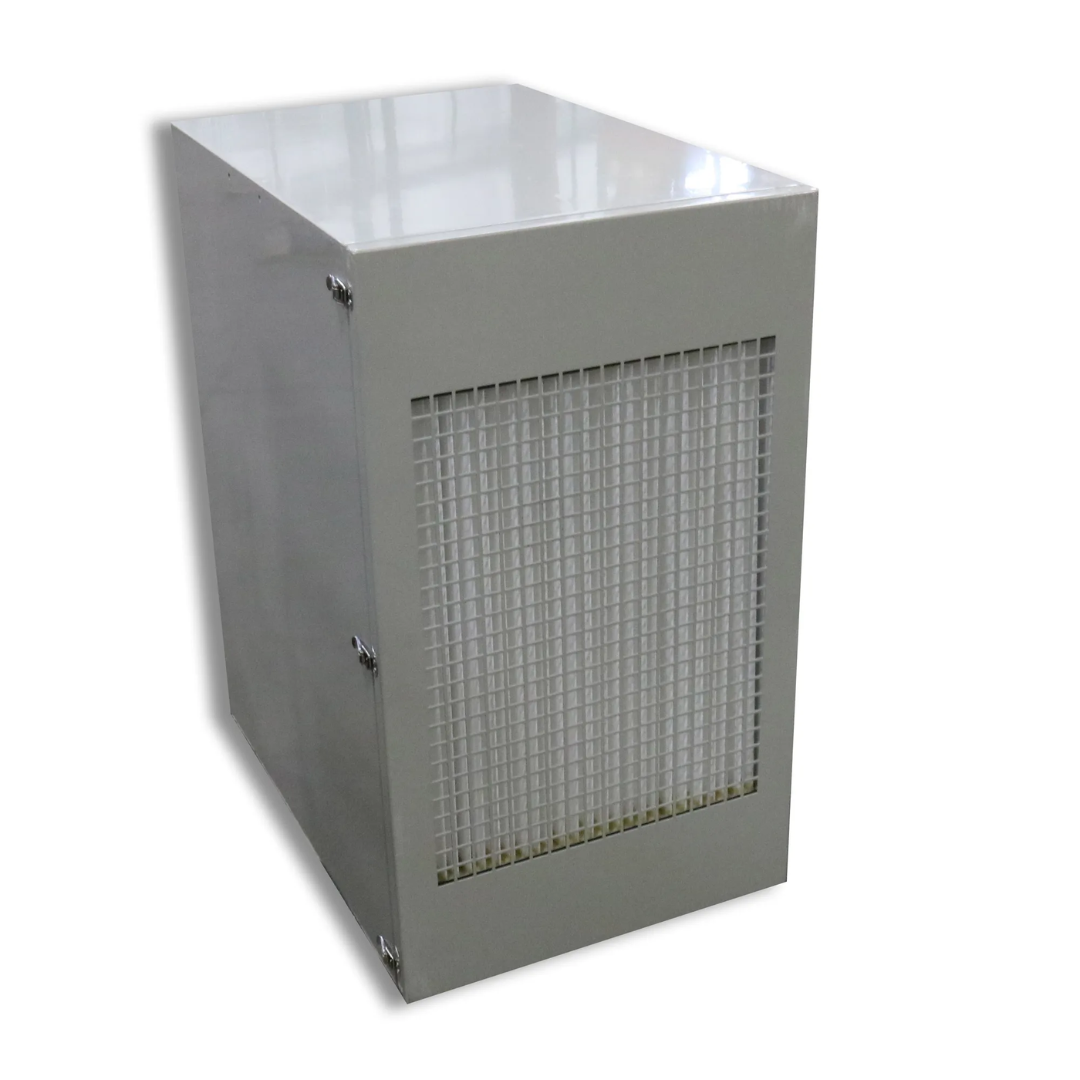 Baileigh Metalworking Dust Collector, 1450 CFM, 220V 1Ph (MDC-1800) showing heavy-duty filter housing engineered for capturing fine metal dust and airborne particles.