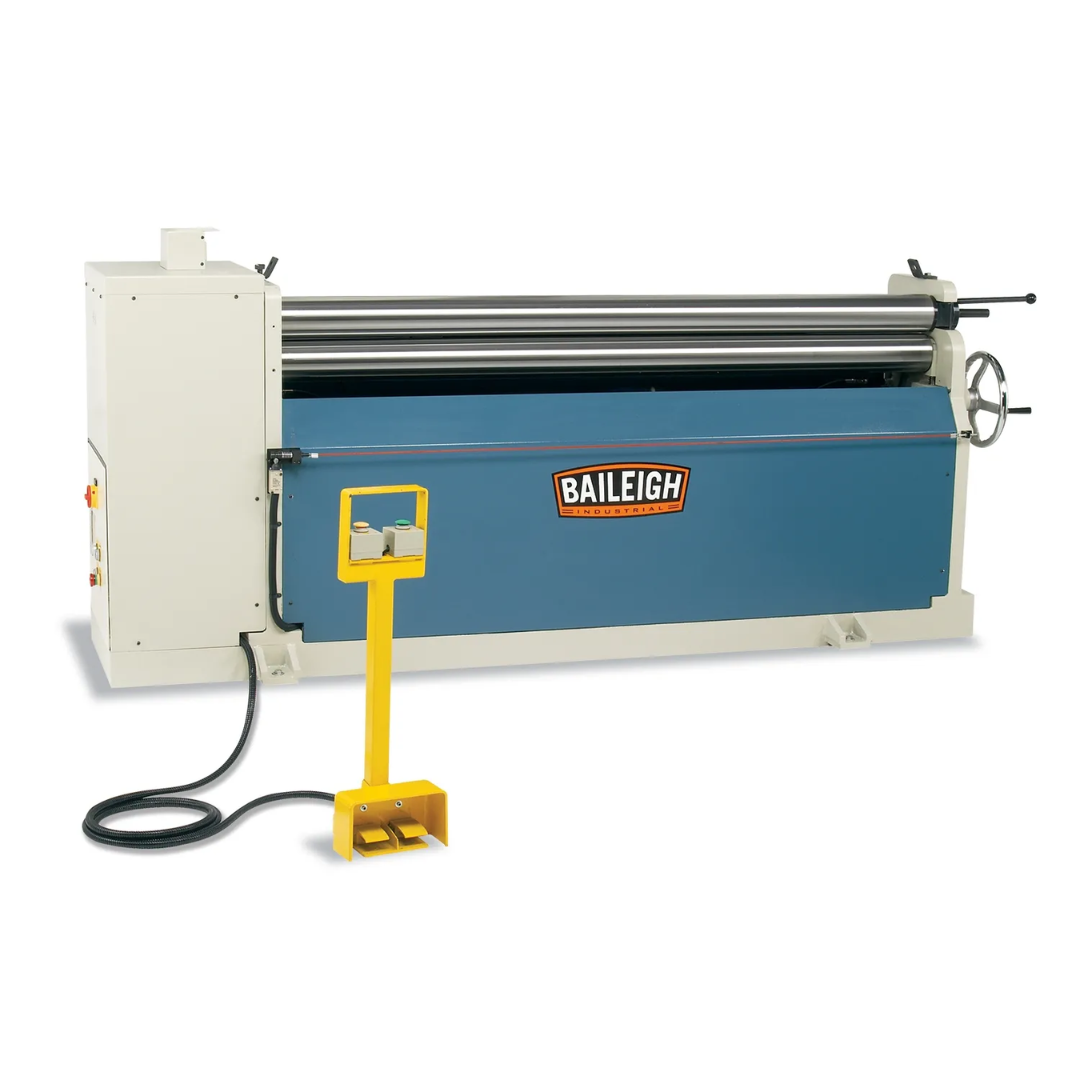Baileigh Plate Roll PR-613 1006579 three-roll plate rolling machine designed for precision bending of sheet metal in industrial fabrication applications.