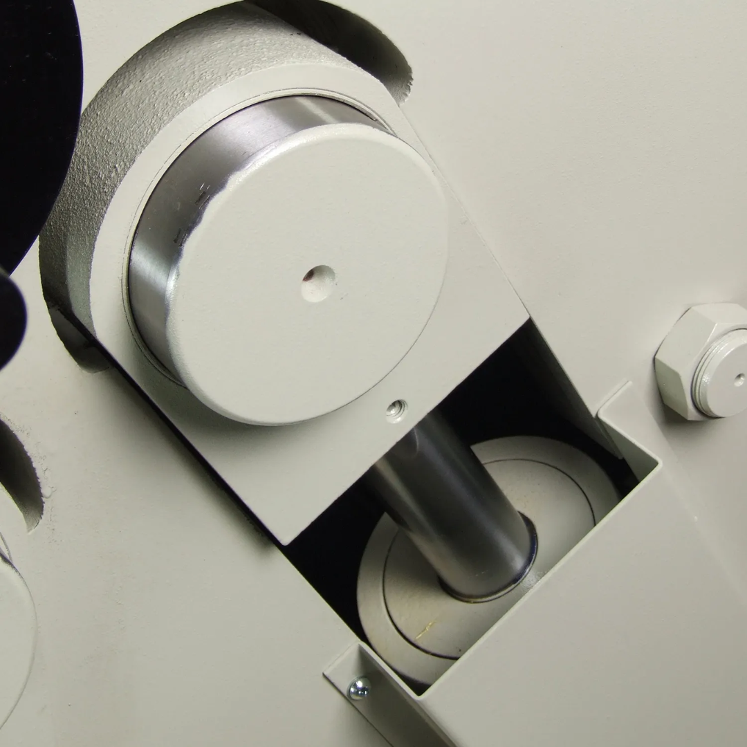 Baileigh Plate Roller PR-510 1006533 upper roll assembly with precision-machined components for consistent industrial sheet metal rolling performance.