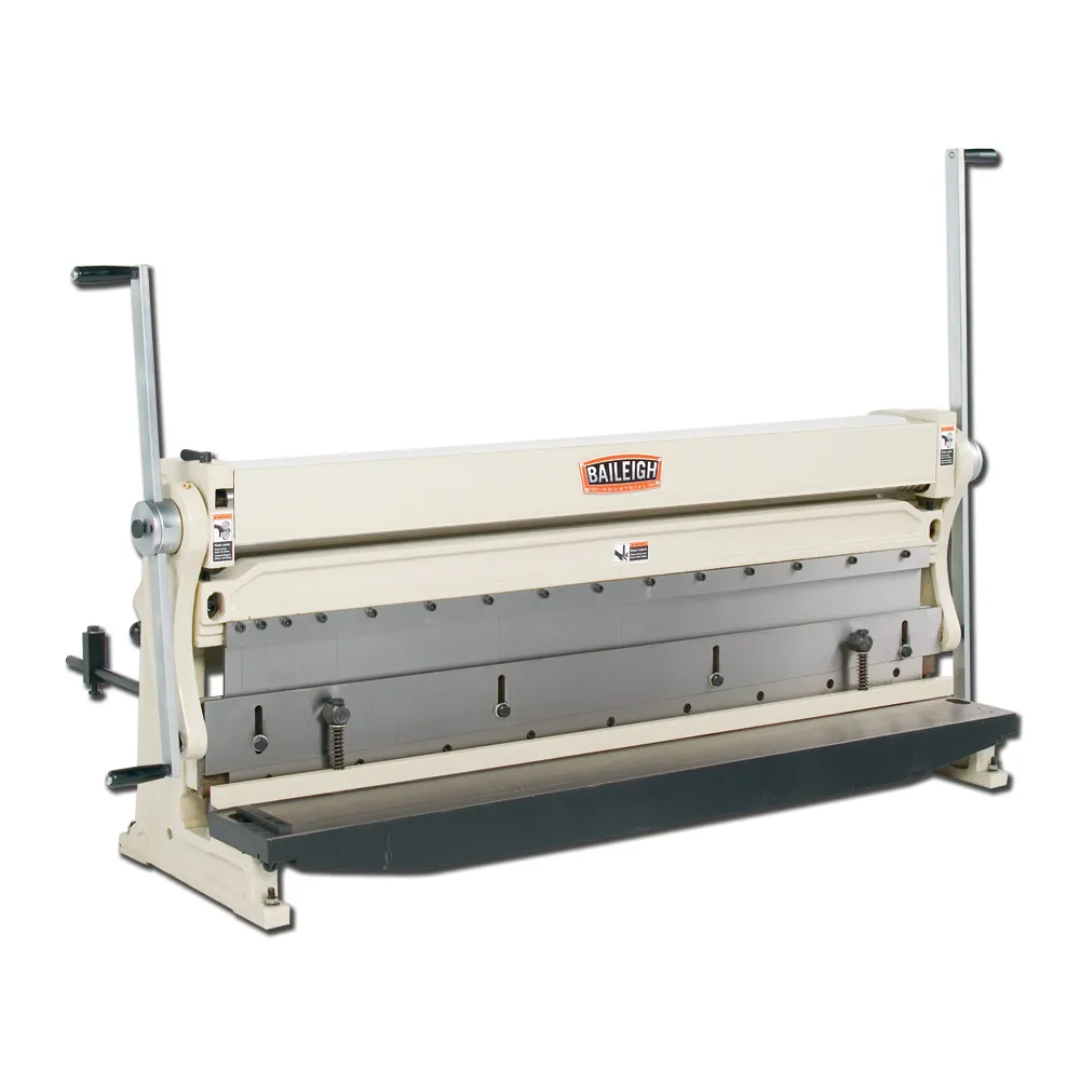 Baileigh Shear Brake and Roll SBR-5220 1007002 combination sheet metal machine featuring integrated shear, press brake, and slip roll for compact fabrication operations.