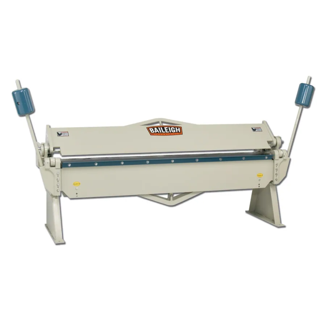 Baileigh Sheet Metal Brake (HB-9616) 1004653 heavy-duty manual sheet metal brake designed for precision bending of sheet metal panels in professional fabrication, HVAC, and metalworking applications.
