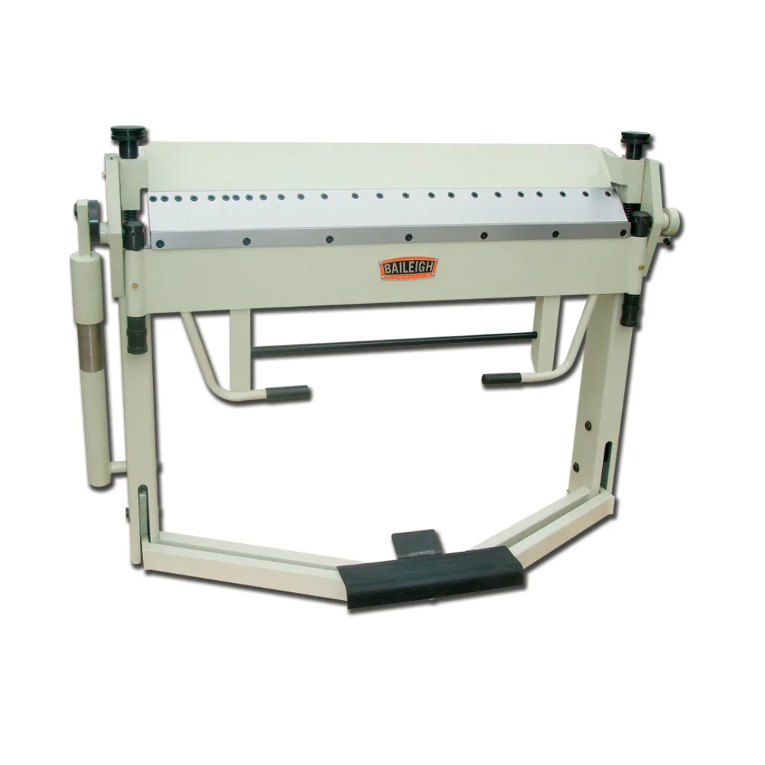 Baileigh Sheet Metal Finger Brake BB-4012F 1000399 heavy-duty manual sheet metal brake featuring removable fingers, welded steel frame construction, and precision bending capability for fabrication and metalworking applications.