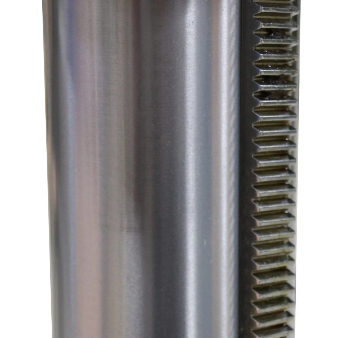 Baileigh Vertical Mill Drill VMD-828G 1020692 precision column and leadscrew assembly providing rigid support, accurate vertical travel, and enhanced machining stability.