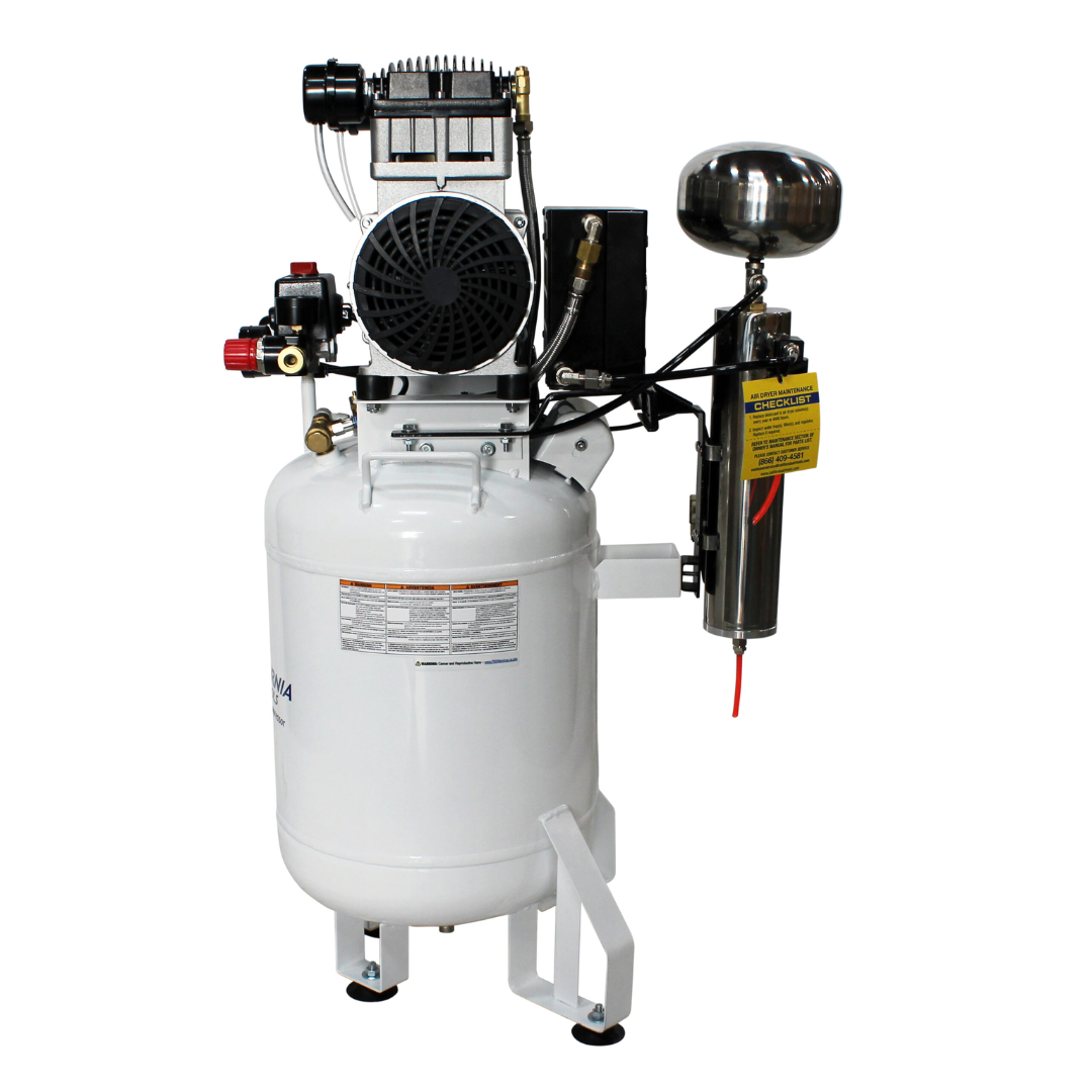 California Air Tools 10020DC-22060 2.0 Hp Ultra Quiet Oil-Free 10 Gallon Air Compressor contractor grade applications collage